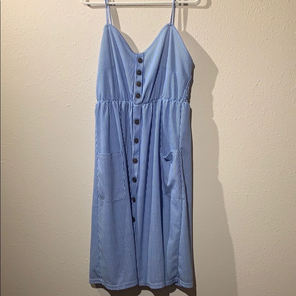 Nautical sundress - and it has pockets!